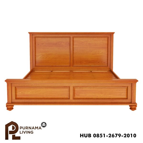 0399096_wamsutter-solid-mahogany-wood-platform-bed Difan Modern Gaya Minimalis Wamsutter