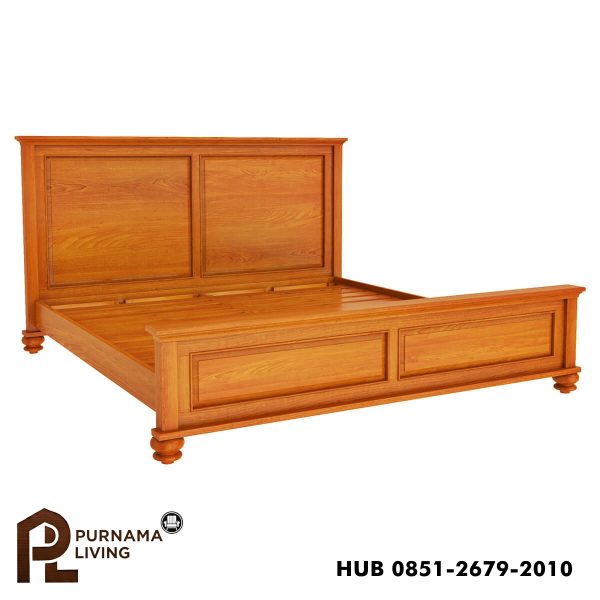 0399097_wamsutter-solid-mahogany-wood-platform-bed Difan Modern Gaya Minimalis Wamsutter