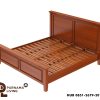 Difan Platform Kayu Mahoni Solid Kristoff