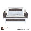 0401880_danville-teak-and-mahogany-wood-platform-bed-frame-with-headboard Difan Model Danville dari Kayu Jati