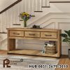 0404042_oaso-solid-wood-entryway-console-table-with-drawers Meja Konsol Lorong Gaya Rumah Pertanian Modern Oaso
