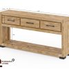 0404047_oaso-solid-wood-entryway-console-table-with-drawers Meja Konsol Lorong Gaya Rumah Pertanian Modern Oaso