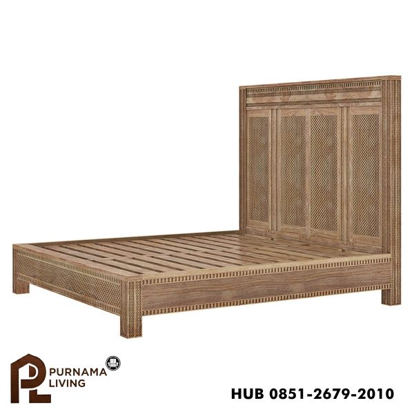 0404281_waukesha-solid-wood-tall-headboard-platform-bed-frame Difan Platform Headboard Tinggi Ukir Waukesha