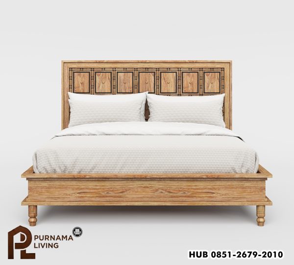 Difan Platform Tradisional Kayu Solid