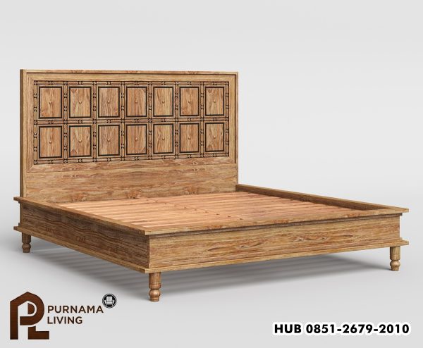 Difan Platform Tradisional Kayu Solid