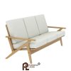 Sofa 3 Dudukan Gaya Mid-Century Modern Gaya Palermo