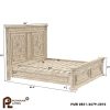 0406099_nebula-traditional-style-rustic-solid-wood-platform-bed Difan Platform Bergaya Tradisional Nebula