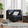 0408452_brownsville-solid-wood-upholstered-black-leather-corner-sofa-chair Kursi Sofa Sudut Model Brownsville