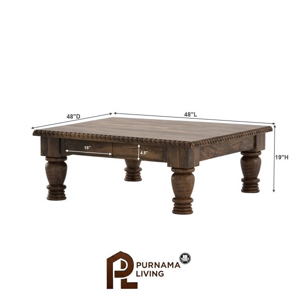 0408851_renens-rustic-solid-wood-traditional-large-square-coffee-table Meja Kopi Persegi Besar Tradisional Gaya Renens