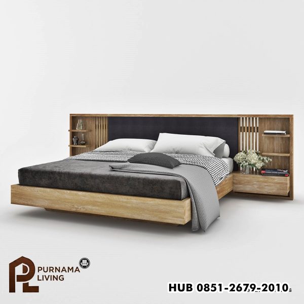 Difan Terapung Kayu Solid Rustic Haddington