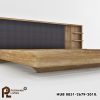 Difan Terapung Kayu Solid Rustic Haddington