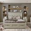 0409649_burford-mahogany-wood-farmhouse-style-platform-bed Difan Gaya Rumah Pertanian Model Burford
