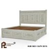 0409655_burford-mahogany-wood-farmhouse-style-platform-bed Difan Gaya Rumah Pertanian Model Burford