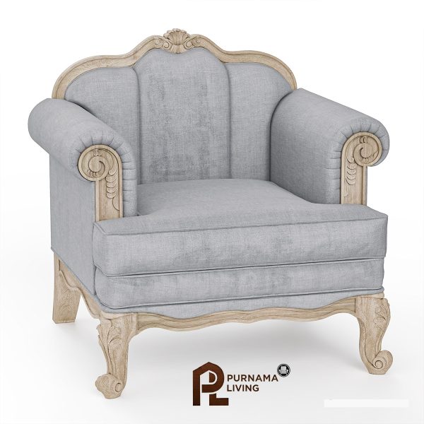 Set Sofa Tradisional 4 Bagian Gaya Sorocaba