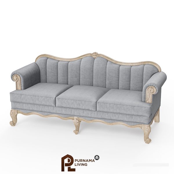 Set Sofa Tradisional 4 Bagian Gaya Sorocaba