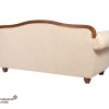 Sofa 3 Dudukan Berlapis Kain Gaya Victoria Denali
