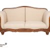 Sofa 3 Dudukan Berlapis Kain Gaya Victoria Denali