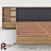 Difan Terapung Kayu Solid Rustic Haddington