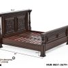 Set Kamar Tidur Tradisional 4 Bagian Model Lindenhurst