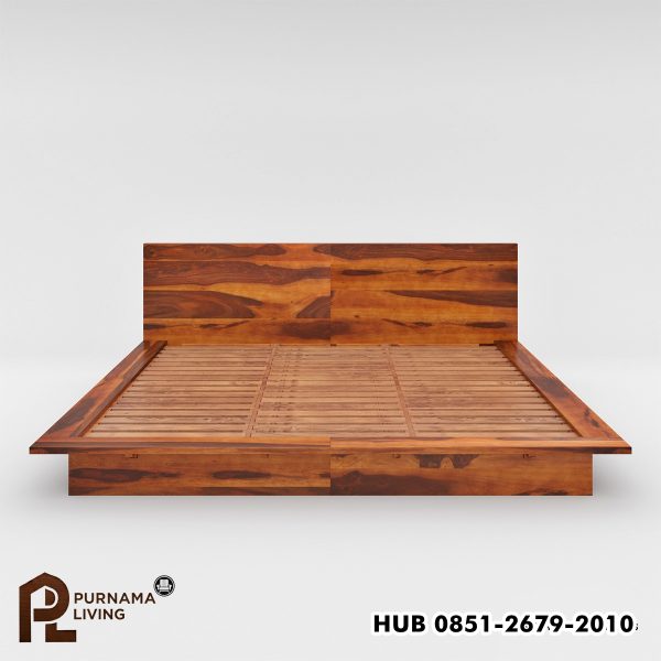 0420907_delaware-solid-wood-platform-bed-frame Difan Minimalis Model Delaware