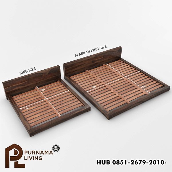 0420910_sierra-nevada-rustic-solid-wood-low-profile-platform-bed Difan Modern Model Sierra Nevada