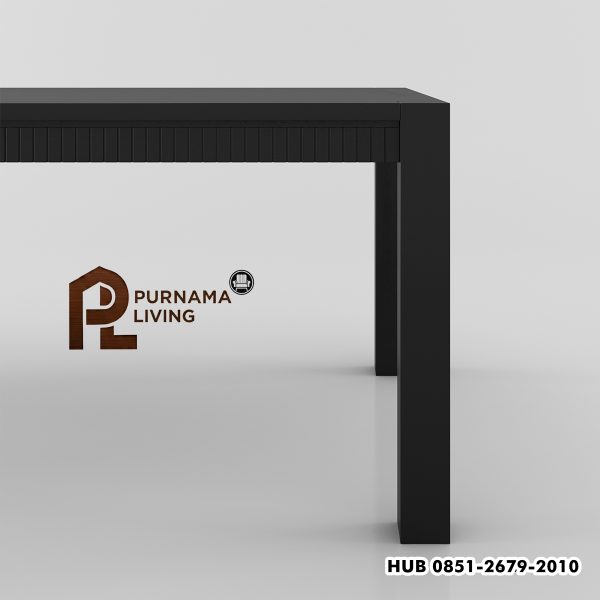 Set Meja Makan Parsons Modern Hawkins 8 Kursi