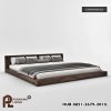 0422136_sierra-nevada-rustic-solid-wood-low-profile-platform-bed Difan Modern Model Sierra Nevada