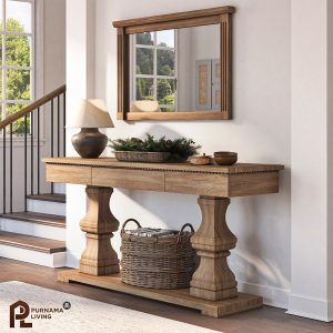 Meja Konsol Largo Rustic Farmhouse 70 Inch