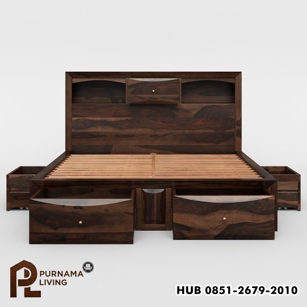 0426542_modern-pioneer-solid-wood-storage-captains-bed Difan Model Kapten Modern Pioneer