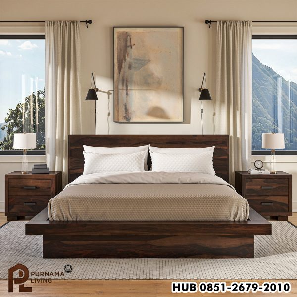 0426565_virginia-modern-handcrafted-solid-wood-platform-bed Difan Platform Modern Model Virginia
