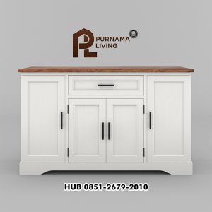 Kabinet Pulau Bufet Kitchener Minimalis