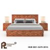 0428257_bow-modern-weave-pattern-solid-wood-platform-bed-frame Difan Modern Kayu Jati Solid Model Anyaman