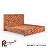 0428258_bow-modern-weave-pattern-solid-wood-platform-bed-frame Difan Modern Kayu Jati Solid Model Anyaman