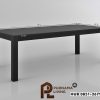 Set Meja Makan Parsons Modern Hawkins 8 Kursi
