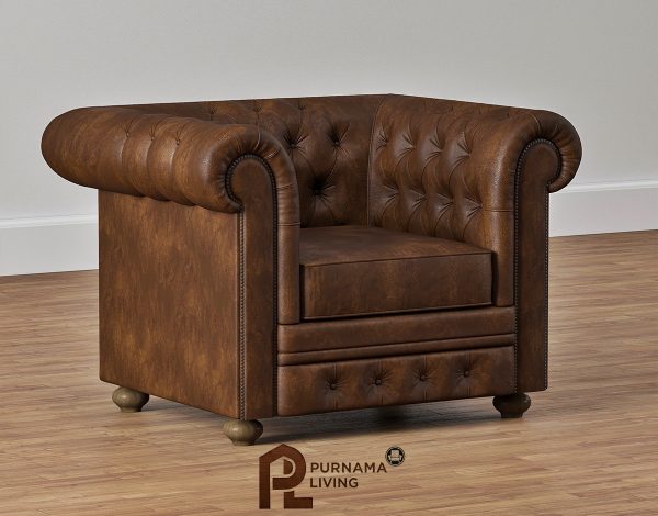 Sofa Minimalis Gaya Chesterfield Farnham