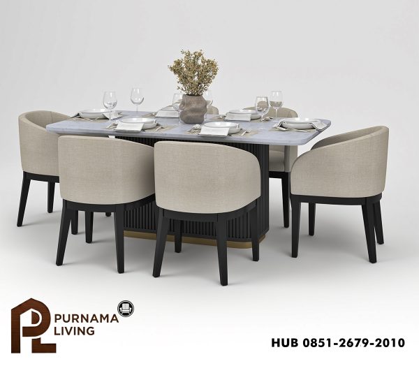 0432695_perris-modern-black-7-piece-dining-room-set Set Meja Makan Perris Modern Hitam 7 Kursi