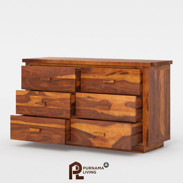 0393933_delaware-rustic-solid-wood-bedroom-6-drawer-double-dresser Lemari Laci Ganda 6 Laci Rustic Delaware