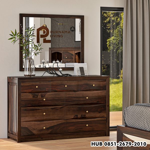 0394379_modern-pioneer-solid-wood-bedroom-dresser-chest-with-9-drawers Lemari Pakaian Tinggi Kamar Tidur Modern Pioneer