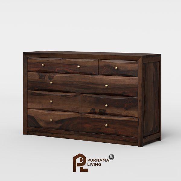 0394380_modern-pioneer-solid-wood-bedroom-dresser-chest-with-9-drawers Lemari Pakaian Tinggi Kamar Tidur Modern Pioneer