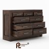 0395514_sierra-nevada-rustic-solid-wood-bedroom-9-drawers-dresser-chest Lemari Laci Kamar Tidur Gaya Sierra Nevada