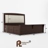 Tempat Tidur Platform Gaya Kontemporer Vindemia