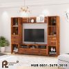 0400176_traver-rosewood-wall-unit-tv-console-entertainment-center Rak Dinding Traver Rosewood, Konsol TV, Pusat Hiburan