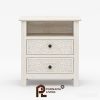 0401240_calistoga-weathered-handcarved-solid-wood-white-nightstand-with-drawer Nakas Putih Gaya Calistoga Ukiran Minimalis