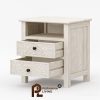 0401241_calistoga-weathered-handcarved-solid-wood-white-nightstand-with-drawer Nakas Putih Gaya Calistoga Ukiran Minimalis