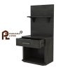 0404003_estherville-modern-charcoal-grey-wooden-bookcase-nightstand Meja Nakas/Rak Buku Abu-abu Gelap Modern Estherville