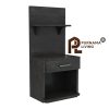 0404004_estherville-modern-charcoal-grey-wooden-bookcase-nightstand Meja Nakas/Rak Buku Abu-abu Gelap Modern Estherville