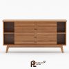 Bufet Samping Gaya Mid Century Modern Gaya Hackney