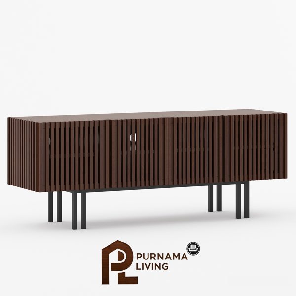 0408287_cudillero-70-inch-modern-solid-wood-slatted-tv-media-stand Kabinet Konsol Media Minimalis Modern Cudillero