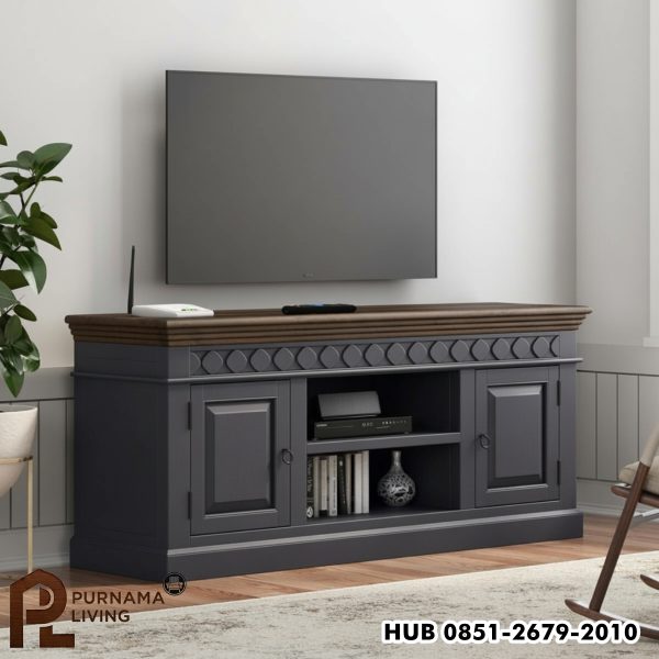 Konsol Media TV Anamosa dengan Kabinet