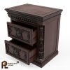 0409200_lindenhurst-mahogany-wood-traditional-2-drawer-nightstand Nakas Tradisional 2 Laci Model Lindenhurst